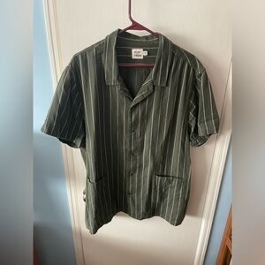 Flint and Tinder Striped Guayabera